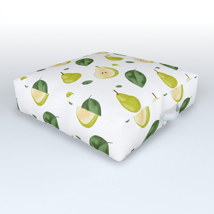 Pear Pattern Outdoor Floor Cushion