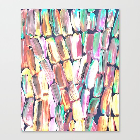 Spring Fiesta Sugarcane Canvas Print