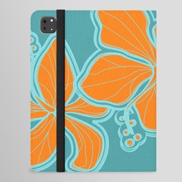 Kailua Hibiscus Hawaiian Engineered Floral iPad Folio Case