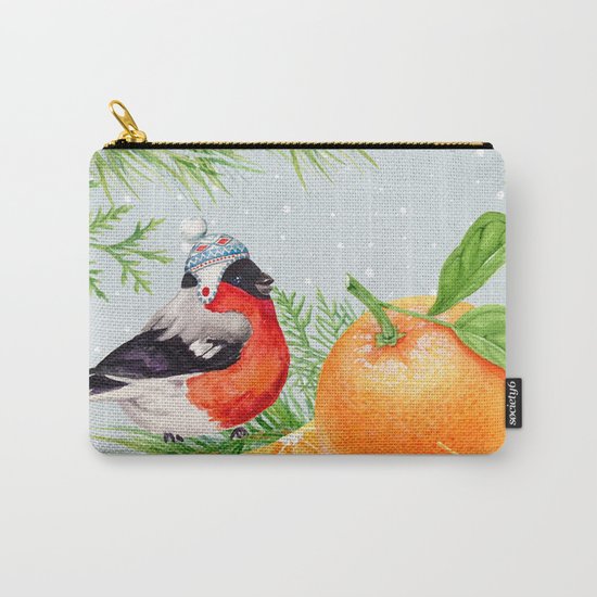 Winter animal #9 Carry-All Pouch