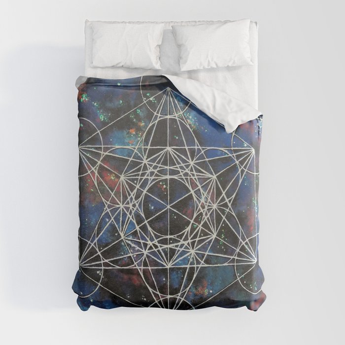 Metatron's Cube Duvet Cover