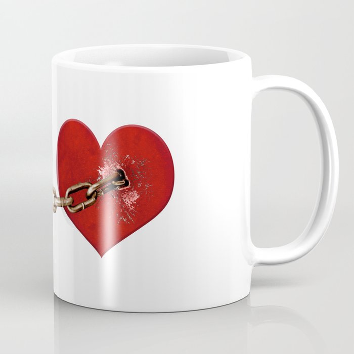 Unbreakable Love Concept Coffee Mug by DFLC Prints