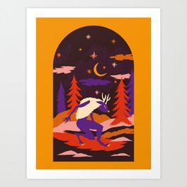 Wendigo Art Print