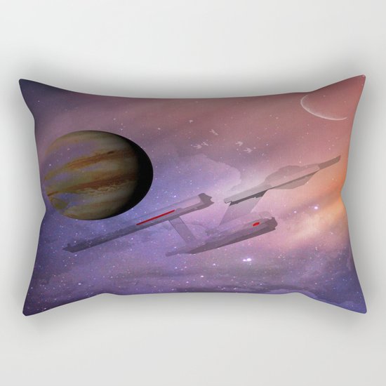 Maiden voyage Rectangular Pillow