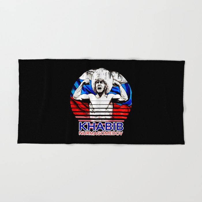 Khabib Nurmagomedov Hand & Bath Towel by sarangsetan ...