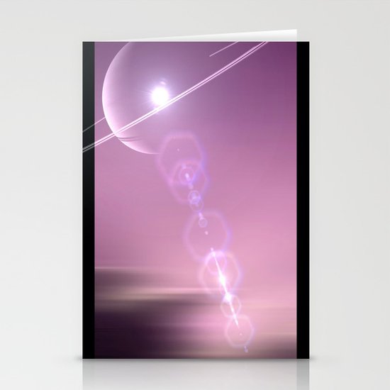 Space Stationery Cards