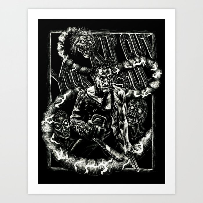 Rip Out Your Soul Art Print