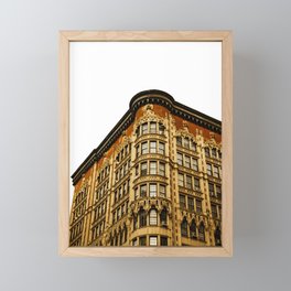 Soho art deco building/ Manhattan New York/ colorful travel Photography/ Fine art print Framed Mini Art Print