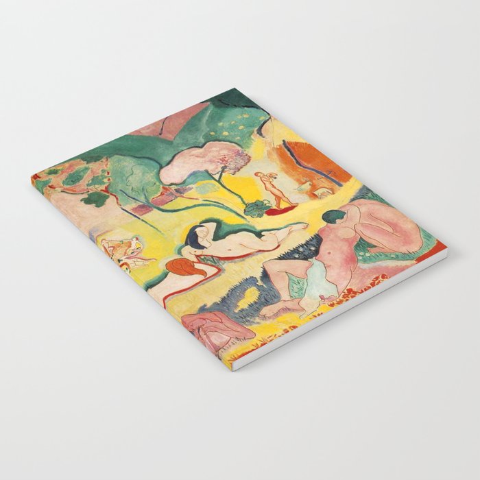 Henri Matisse - Le bonheur de Vivre (The Joy of Life) portrait painting Notebook