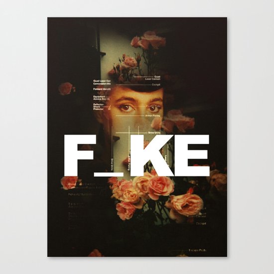 F_ke Canvas Print