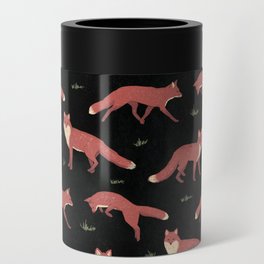Foxes Jumping Can Cooler