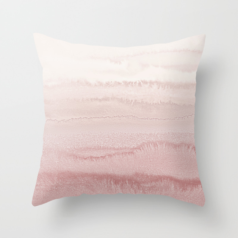 Within The Tides Ballerina Blush Throw Pillow By Monikastrigel