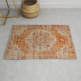 Oriental orange carpet Area & Throw Rug