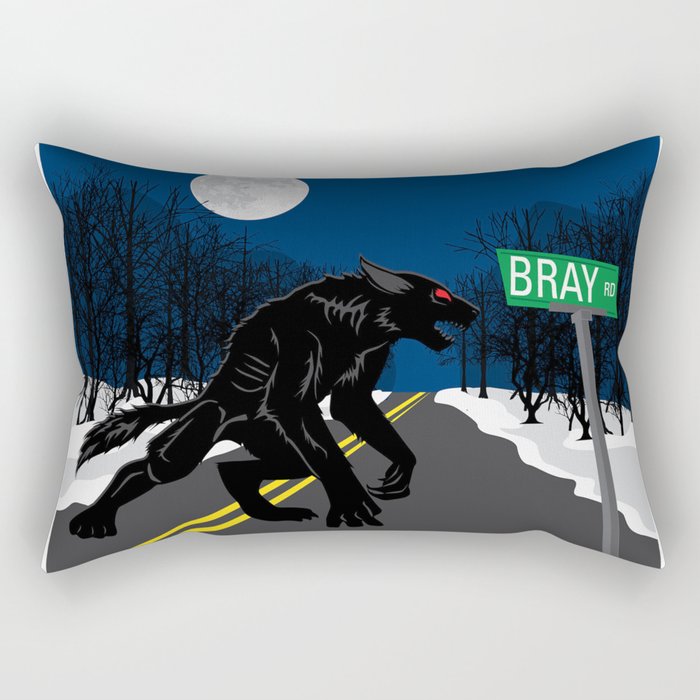 The Beast of Bray Road Rectangular Pillow