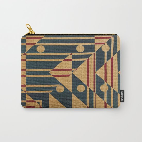 Birds in Row Carry-All Pouch