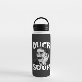 Groucho Marx - Duck Soup with Title Illustration Water Bottle