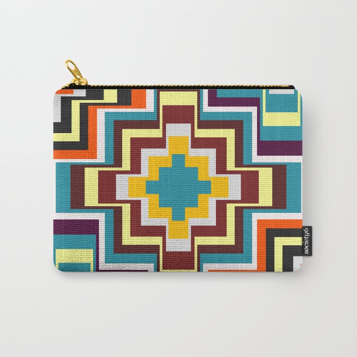 Geometric play Carry-All Pouch