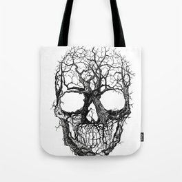Tree Skull Tote Bag