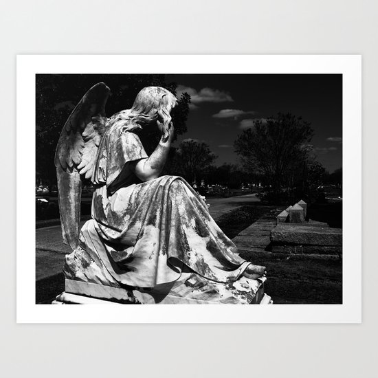 Carved Free Art Print