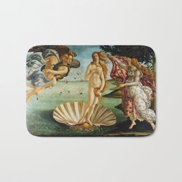 The Birth of Venus by Sandro Botticelli (1485) Bath Mat