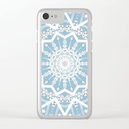Winter morning. Clear iPhone Case