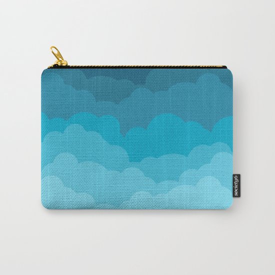 Gradient Clouds Carry-All Pouch