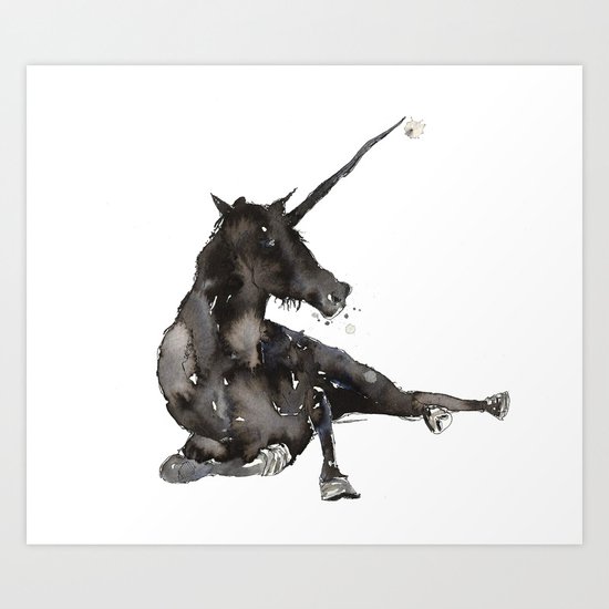 Unicorn Art Print