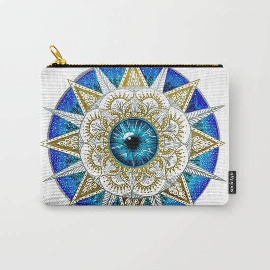 Eye Mandala Carry-All Pouch