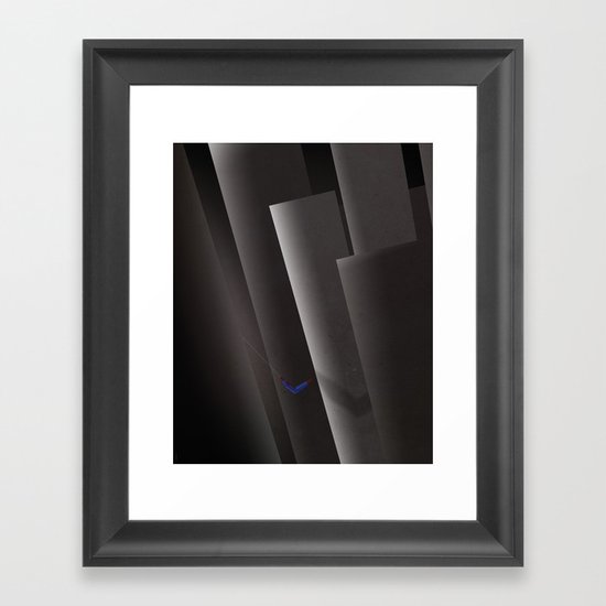 SMOOTH MINIMALISM - Spiderman Framed Art Print