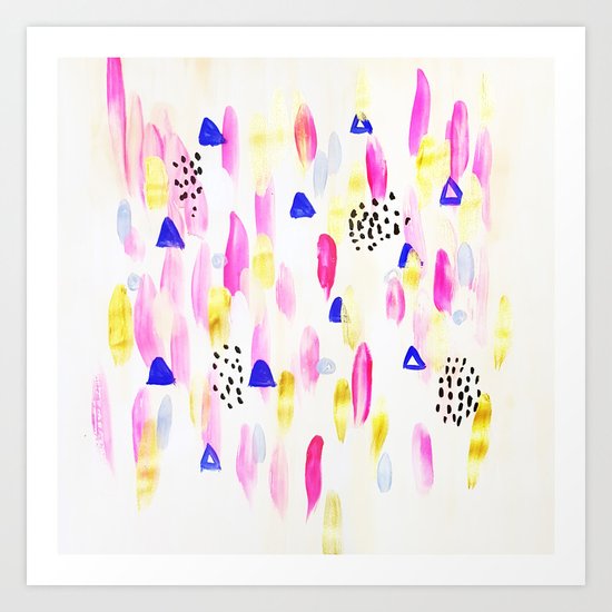 Celebration || #society6 #decor #buyart Art Print