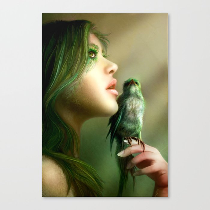 Green Whisper Canvas Print