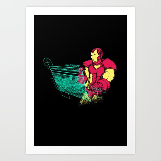 The Perfect Meal Art Print