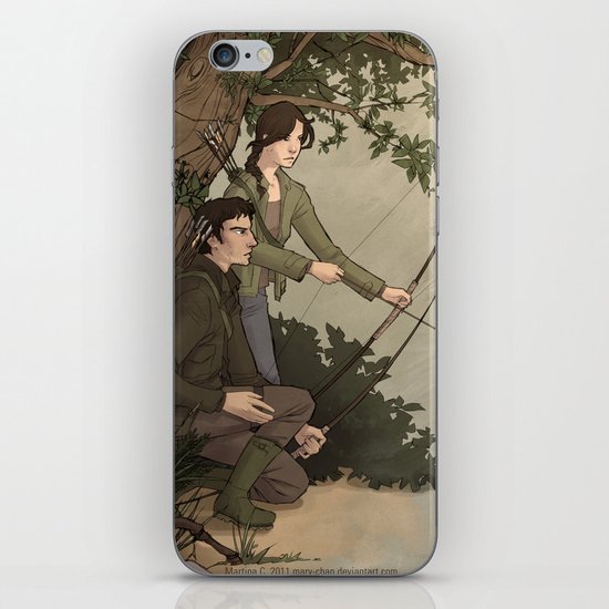 Katniss and Gale iPhone & iPod Skin