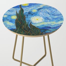 Vincent van Gogh Starry Night Side Table