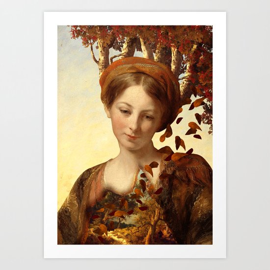 The Great Threshold of Bronze Art Print