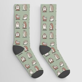 Hedgehog Yoga Socks