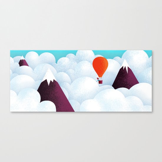 The taste of clouds Canvas Print