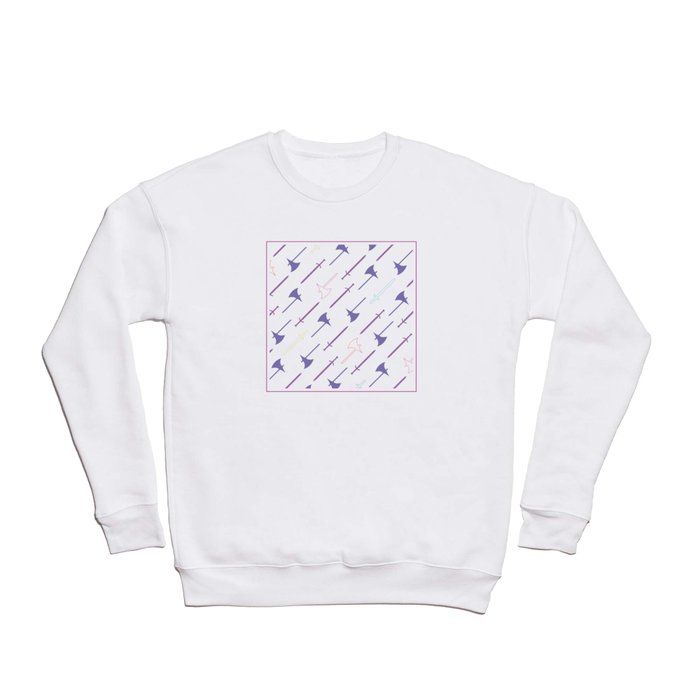 Dungeons & Dragons - Swords and Axes Pattern (Shirts) Crewneck Sweatshirt