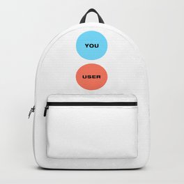 You Are Not The User - UX Design Venn Diagram Backpack | Usersfirst, Ux, Tech, Userinterface, Webdesign, Ui, Prototyping, Diagram, Designer, Sketch 