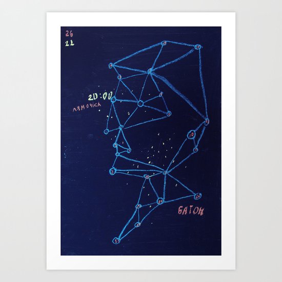 constellation of Misha Art Print