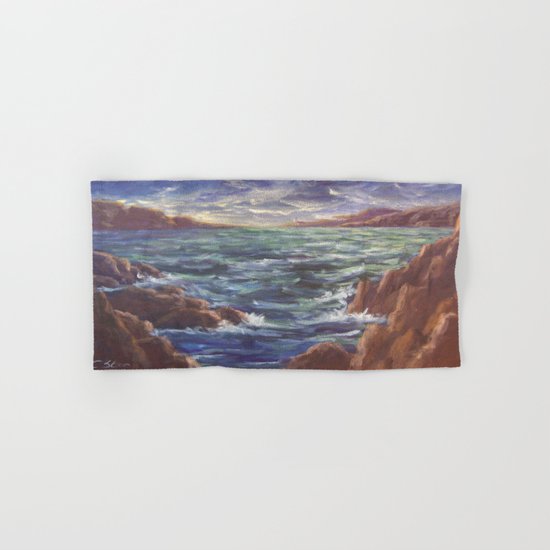 Lighthouse in the Distance AC150426 Hand & Bath Towel