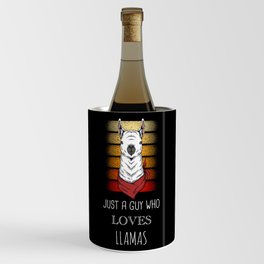 Just A Girl Who Loves Llamas Wine Chiller