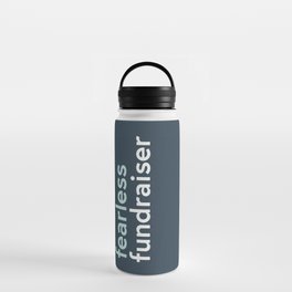 Fearless fundraiser water bottle // Navy + white Water Bottle