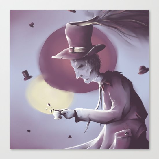 The hatter Canvas Print