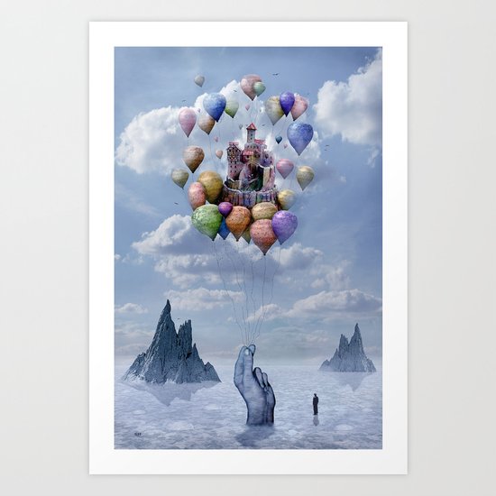 Sweet Castle Art Print
