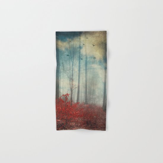 open woodland dreams Hand & Bath Towel