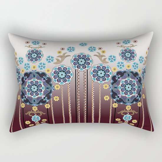 Folk Festival Rectangular Pillow