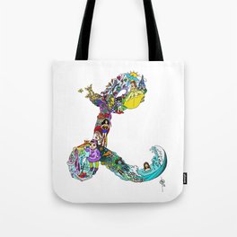 L is for Lucca 2 Tote Bag