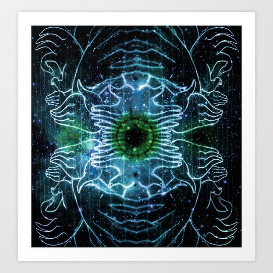 hold my hand 2 Art Print