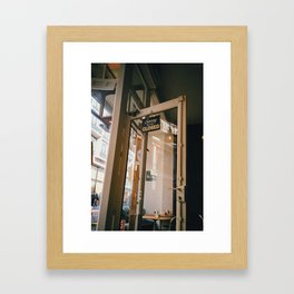 Closure Framed Art Print